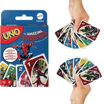 Jogo de Cartas Baralho Uno Homem Aranha Mattel