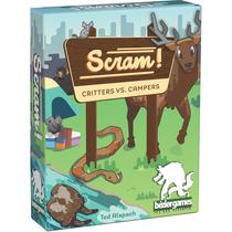 Jogo de cartas Bezier Games Scram! Diversão em ritmo acelerado para crianças e família