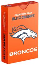 Jogo de Cartas Blitz Champz Denver Broncos - Para Crianças Acima de 7 Anos