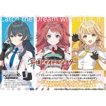 Jogo de Cartas Bushiroad Weiss Schwarz Idolmaster Caixa Jogo de Cartas Bushiroad Weiss Schwarz Idolmaster Caixa