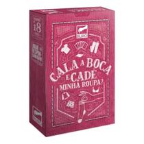 Jogo de Cartas Cala a Boca e Cade Minha Roupa Buró Jogo de Cartas Cala a Boca e Cade Minha Roupa Buró