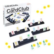 Jogo de Cartas CardClub Brinquedos Educativos Jogos Infantil Divertido Carimbras Criança 7 anos