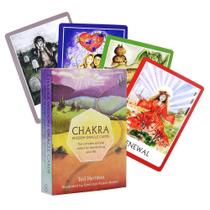Jogo de cartas Chakra Wisdom Oracle Deck para festa em família