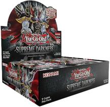 Jogo de cartas colecionáveis Booster Booster Box YuGiOh Supreme Darkness 1st