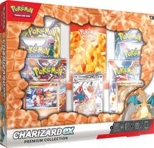 Jogo de cartas colecionáveis Pokemon Charizard ex Premium Collection