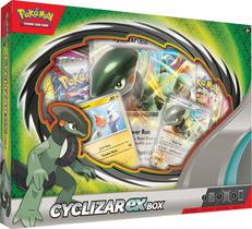 Jogo de cartas colecionáveis Pokemon Cyclizar ex Box + 4 pacotes