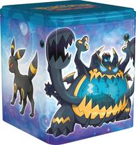 Jogo de cartas colecionáveis Pokémon Darkness Stacking Tin Umbreon Jogo de cartas colecionáveis Pokémon Darkness Stacking Tin Umbreon