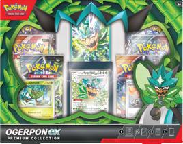 Jogo de cartas colecionáveis Pokemon Ogerpon ex Premium Collection