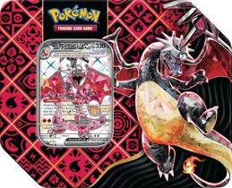 Jogo de cartas colecionáveis Pokémon SV4.5 Paldean Fates Tin Charizard - Pokémon Cards