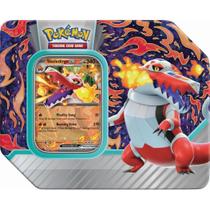 Jogo de cartas colecionáveis Pokémon TCG Paldea Partners Skeledrige EX Tin