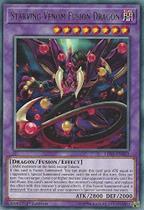 Jogo de cartas colecionáveis YU-GI-OH! Dragão faminto de Venom Fusion Jogo de cartas colecionáveis YU-GI-OH! Dragão faminto de Venom Fusion