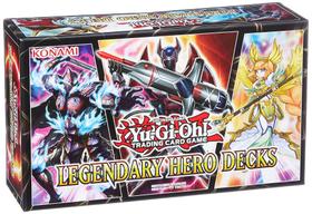 Jogo de Cartas Colecionáveis Yu-Gi-Oh! Legendary Hero Decks