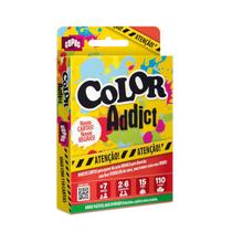 Jogo de Cartas Color Addict - Diversão em Família - Copag