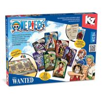 Jogo de Cartas com Tabuleiro One Piece Wanted