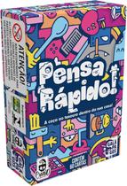 Jogo De Cartas Competitivo Pensa Rápido! - Galápagos Jogo De Cartas Competitivo Pensa Rápido! - Galápagos