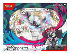 Jogo De Cartas Copag Coleção Grafaiai Ex Deck Jogo Pokémon 39 Cartas