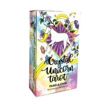 Jogo de cartas Crystal Unicorn Tarot Deck para festa em família
