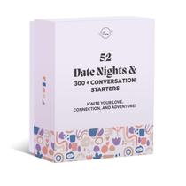 Jogo de cartas Date Night Box Dessie 52 Ideias para encontros pop-open