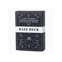 Jogo de cartas de conversação BestSelf Co. Date Deck - 50 cartas
