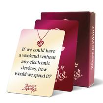 Jogo de cartas de conversação: Couples Romantic Date Night 50 Prompts Jogo de cartas de conversação: Couples Romantic Date Night 50 Prompts