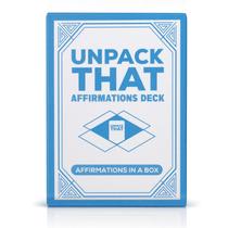 Jogo de cartas de conversação UNPACK THAT para casais e amigos