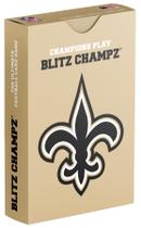 Jogo de cartas de futebol Blitz Champz New Orleans Saints NFL