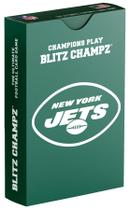 Jogo de cartas de futebol Blitz Champz New York Jets para crianças de 7 anos ou mais Jogo de cartas de futebol Blitz Champz New York Jets para crianças de 7 anos ou mais