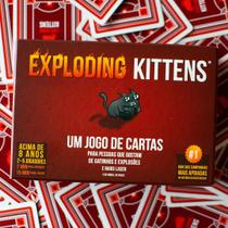 Jogo de Cartas Divertido Exploding Kittens Galapagos Card Game