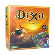 Jogo de cartas Dixits Fun Family para adultos, adolescentes e crianças