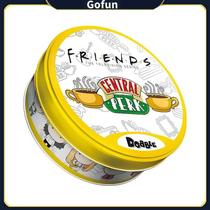 Jogo de cartas Dobble Friends para crianças de 6 anos ou mais 2-8 jogadores