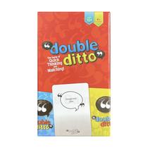 Jogo de cartas Doubles Dittos Fun Family para adultos, adolescentes e crianças Jogo de cartas Doubles Dittos Fun Family para adultos, adolescentes e crianças