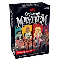 Jogo de cartas Dungeon Mayhem Dungeons & Dragons Jogo de ação Jogo de cartas Dungeon Mayhem Dungeons & Dragons Jogo de ação