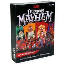 Jogo De Cartas Dungeon Mayhem Dungeons Dragons Para 2-4 Jogadores 120 Cartas Jogo De Festa Para