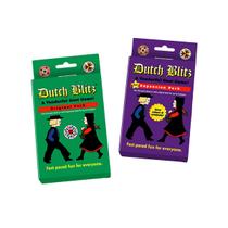 Jogo de Cartas Dutch Blitz Original + Conjunto de Expansão Roxo