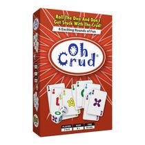 Jogo de cartas e dados Oh Crud Family 2-6 jogadores com mais de 8 anos