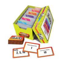 Jogo de cartas EAI Education Math Stacks Classroom Set 6 Games