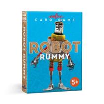 Jogo de cartas eBoo Robot Rummy Durable para crianças de 5 anos ou mais