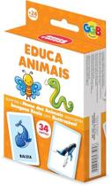 Jogo De Cartas Educa Animais 34 Cartas Jogo De Cartas Educa Animais 34 Cartas