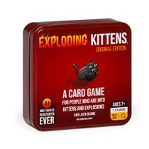 Jogo de cartas Exploding Kittens Original Edition para 2 a 5 jogadores Jogo de cartas Exploding Kittens Original Edition para 2 a 5 jogadores