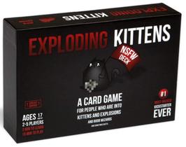 Jogo de cartas Exploding Kittens Tarot Deck para festa em família