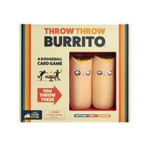 Jogo de Cartas Exploding Kittens + Throw Throw Burrito - Dodgeball