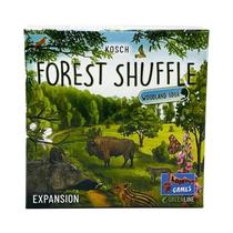Jogo De Cartas Familiar Divertido Forest Shuffle Em Inglês Com Expansões Alpine E Woodland Edge Jogo
