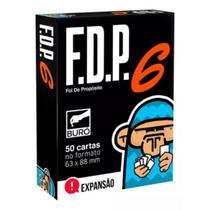 Jogo De Cartas Fdp Expansão Foi De Propósito 6 Buró