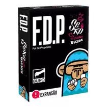 Jogo de Cartas Fdp Foi De Proposito Temático Sexo E Outros Vicios