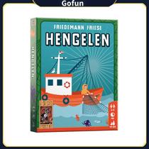 Jogo de cartas Fishing Trick Taking Ocean Theme 3-5 jogadores 14+