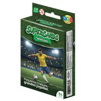 Jogo de Cartas Futebol Super Card Seleções Jogo Craques da Bola - GGB Brinquedos Jogo de Cartas Futebol Super Card Seleções Jogo Craques da Bola - GGB Brinquedos