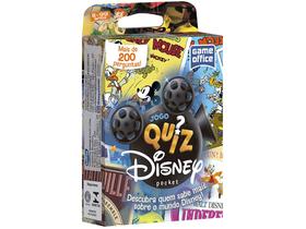 Jogo de Cartas Game Office Quiz Disney Pocket
