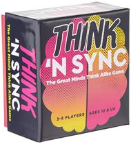 Jogo de cartas Gamewright Think 'N Sync The Great Minds Think Alike
