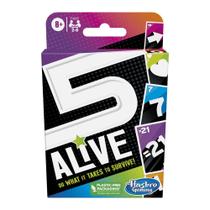 Jogo de Cartas Hasbro Gaming 5 Alive - Família - 8+ Anos