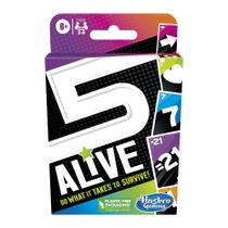 Jogo de cartas Hasbro Gaming 5 Alive Fast-Paced para crianças maiores de 8 anos